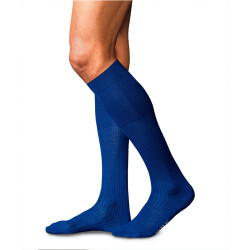 FALKE No. 7 Finest Merino Kniestrümpfe Herren royal...