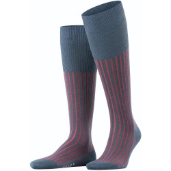 FALKE Shadow Kniestrümpfe Herren demin melangen 41-42