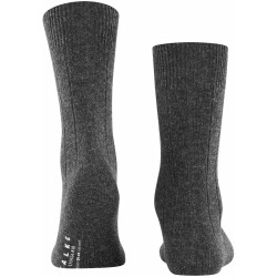 FALKE Lhasa Rib Socken Herren anthra.mel 43-46