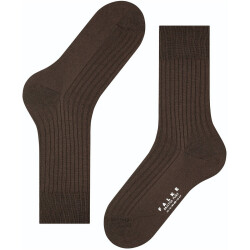 FALKE Bristol Pure Socken Herren brown 41-42