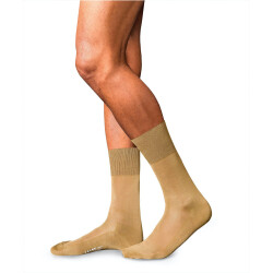FALKE No. 9 Pure Fil dÉcosse Socken Herren brass 45-46