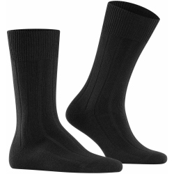 FALKE Lhasa Rib Socken Herren black 43-46