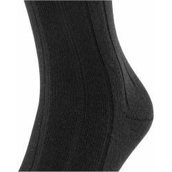 FALKE Lhasa Rib Socken Herren black 43-46