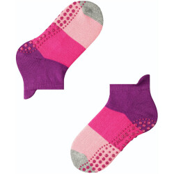 FALKE Colour Block Kindersocken crocus 23-26