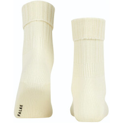 FALKE Striggings Rib Socken Damen woolwhite 35-38