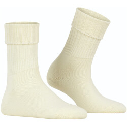 FALKE Striggings Rib Socken Damen woolwhite 35-38