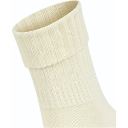 FALKE Striggings Rib Socken Damen woolwhite 35-38