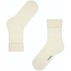 FALKE Striggings Rib Socken Damen woolwhite 35-38