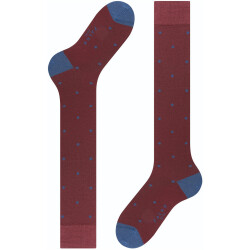 FALKE Dot Kniestrümpfe Herren 8596 - barolo 39-42