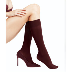 FALKE Pure Matt 50 DEN Feinkniestrümpfe Damen barolo...
