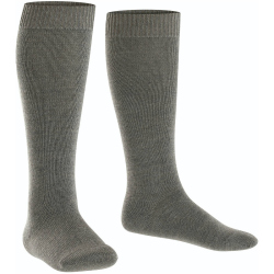 FALKE Comfort Wool Kniestr&uuml;mpfe aus Wolle Kinder dark grey 23-26