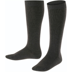 FALKE Comfort Wool Kniestrümpfe aus Wolle Kinder anthra.mel 19-22