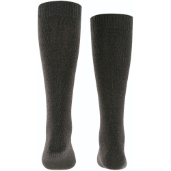 FALKE Comfort Wool Kniestrümpfe aus Wolle Kinder anthra.mel 19-22