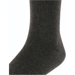 FALKE Comfort Wool Kniestrümpfe aus Wolle Kinder anthra.mel 19-22