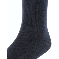 FALKE Comfort Wool Kniestr&uuml;mpfe aus Wolle Kinder darkmarine 39-42