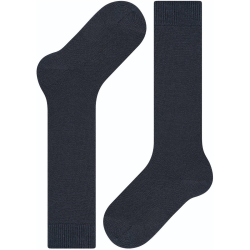 FALKE Comfort Wool Kniestr&uuml;mpfe aus Wolle Kinder darkmarine 39-42