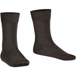 FALKE Comfort Wool Wollsocken Kinder dark brown 35-38