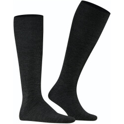 FALKE Airport Kniestrümpfe Herren anthra.mel 39-40