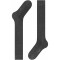 FALKE Tiago Kniestrümpfe Herren anthracite mel. 49-50