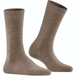 FALKE Softmerino Socken Damen pebble 41-42