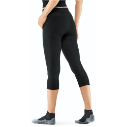 FALKE 3/4 Tights Wool-Tech Light Damen black L