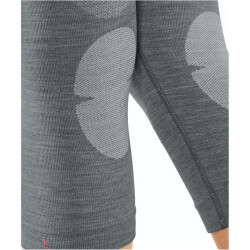 FALKE 3/4 Tights Wool-Tech Light Damen grey-heather XL