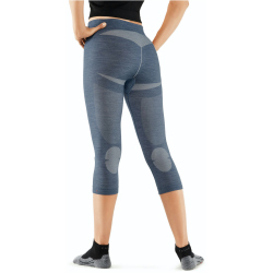 FALKE 3/4 Tights Wool-Tech Light Damen capitain XL