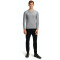 FALKE Merino-Pullover Herren light greymel. S