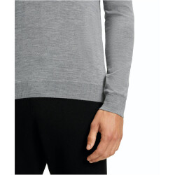 FALKE Pullover Herren light greymel. L