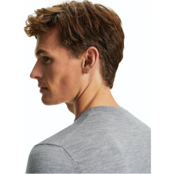 FALKE Pullover Herren light greymel. L