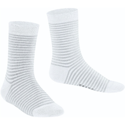 FALKE Glitter Stripe Kindersocken white 31-34