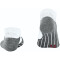 FALKE RU4 Cool Invisible Füßlinge Herren white-mix 42-43