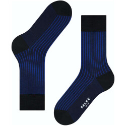 FALKE Oxford Stripe Socken Herren black 43-44