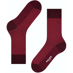 FALKE Oxford Stripe Socken Herren barolo 47-48