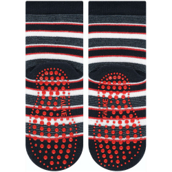 FALKE Mixed Stripe Kindersocken marine 39-42