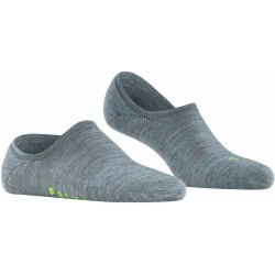 FALKE Keep Warm Merino-Füßlinge Damen smoke blue 35-36