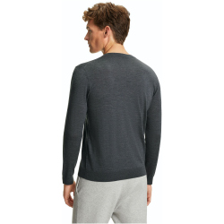 FALKE Merino-Pullover Herren dark grey S