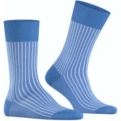 FALKE Oxford Stripe Socken Herren linen 43-44