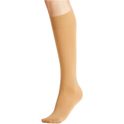 FALKE Seidenglatt 40 DEN Feinkniestrümpfe Damen powder 35-38