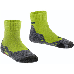 FALKE TK2 short Kindersocken lime 35-38