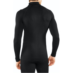 FALKE Maximum Warm langarm Funktionsshirt Herren black XXL