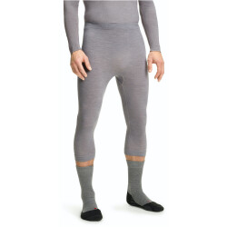 FALKE 3/4 Tights Wool-Tech Light Herren grey-heather XXL