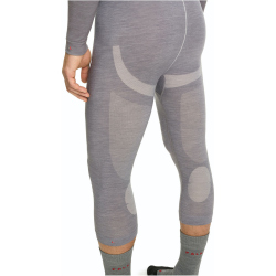 FALKE 3/4 Tights Wool-Tech Light Herren grey-heather S