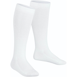FALKE Family Kniestr&uuml;mpfe Kinder white 19-22
