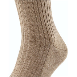 FALKE Bristol Pure Kniestrümpfe Herren nutmeg mel 45-46