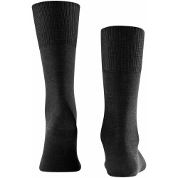 FALKE Airport Merino-Socken Herren black 47-48