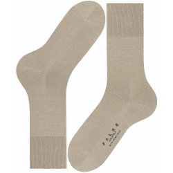 FALKE Airport Merino-Socken Herren beige mel. 47-48