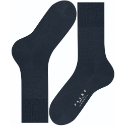 FALKE Airport Merino-Socken Herren space blue 43-44