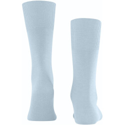 FALKE Airport Merino-Socken Herren light blue 39-40