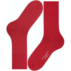 FALKE Airport Merino-Socken Herren scarlet 41-42